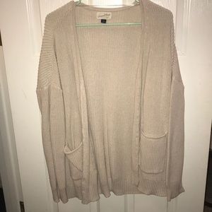 M Creme Cardigan
